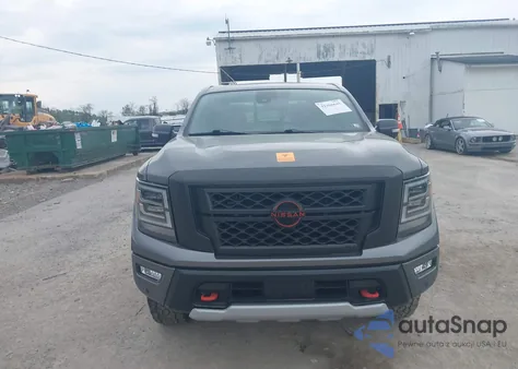 2023 Nissan Titan Pro-4X 4X4 из США, поврежденный, VIN 1N6AA1ED7PN106443